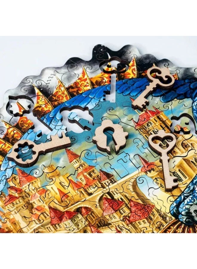 Puzzles In Habited Fish Davici Wooden Jigsaw Puzzle - Image 3